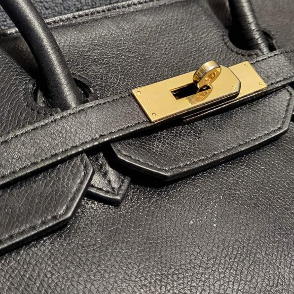 1996 Hermes Birkin - Black Calf Skin - Picture 2 of 6
